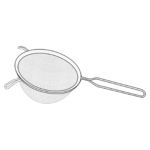 GI-5071 Sieve203mm x 50mm