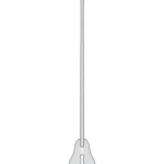 Probe, Fish Tail Silver Plated