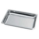 GI-5901 Instruments Tray Without LidManufactured from 18/10 stainless steelWithout weldingSize 200x150x25 mm