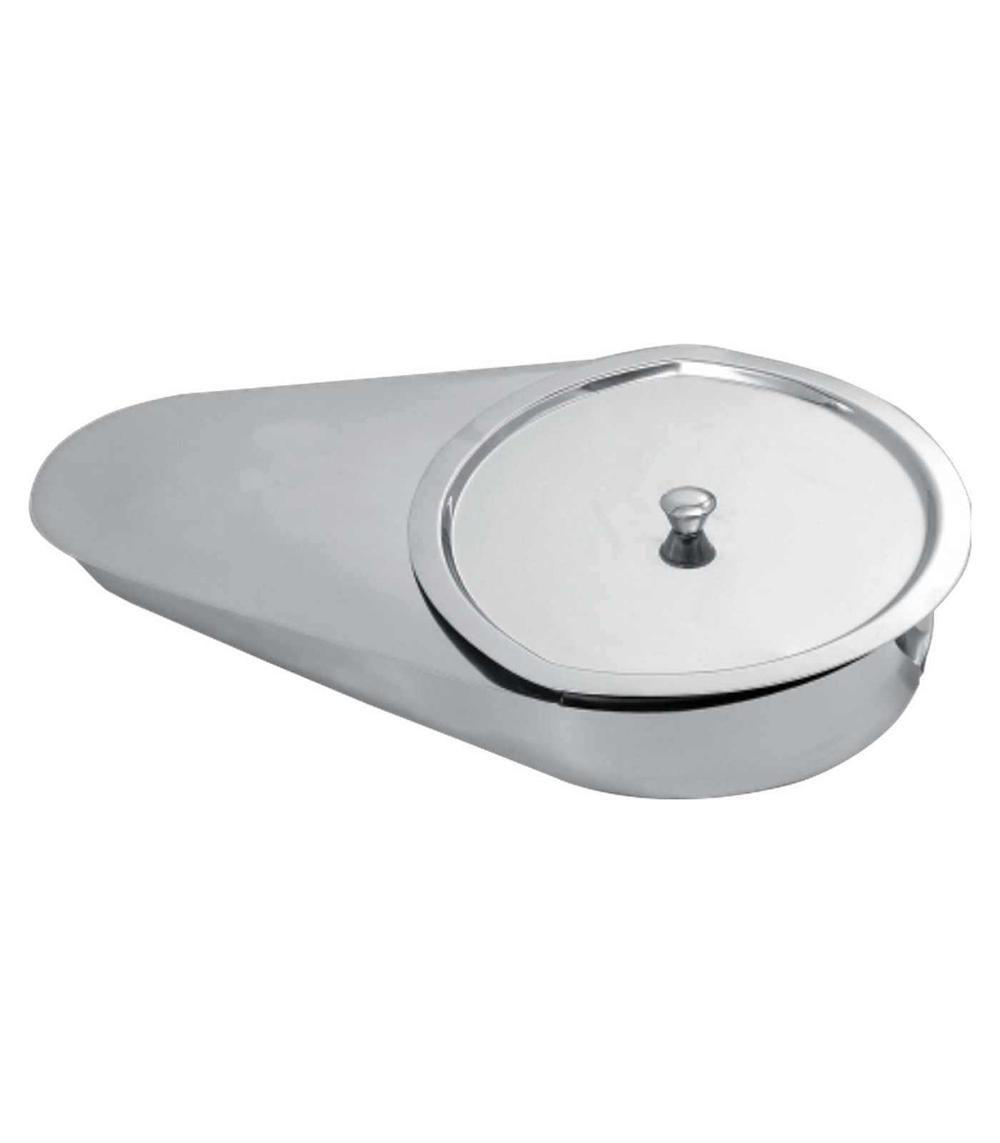 img-1242.png GI-5974 Bed Pan With Lid
Manufactured from 18/10 stainless steel
With handle, Size Adult, Child - Image 1