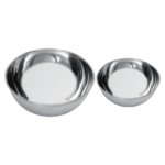 GI-5929 Round Bowls With & Without LIdManufactured from 18/10 stainless steelWithout welding, Flat bottom
