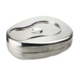 GI-5976 Bed Pan With LidManufactured from 18/10 stainless steelSize Adult, Child