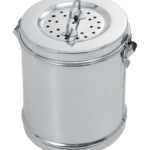 GI-5830 Round Sterilizer Drum “Filter”Manufactured from 18/10 stainless steelPerforated hinged lid & bottom with interchangable filters, Designed for vertical steam flow