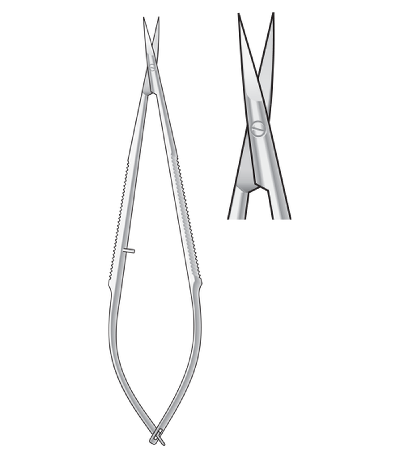 img-1455.png Micro Scissors, Serrated, Sharp - Image 1