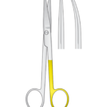 MAYO Scissors, Straight, Curved