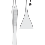 Adson Micro Forceps, 1x2 Teeth
