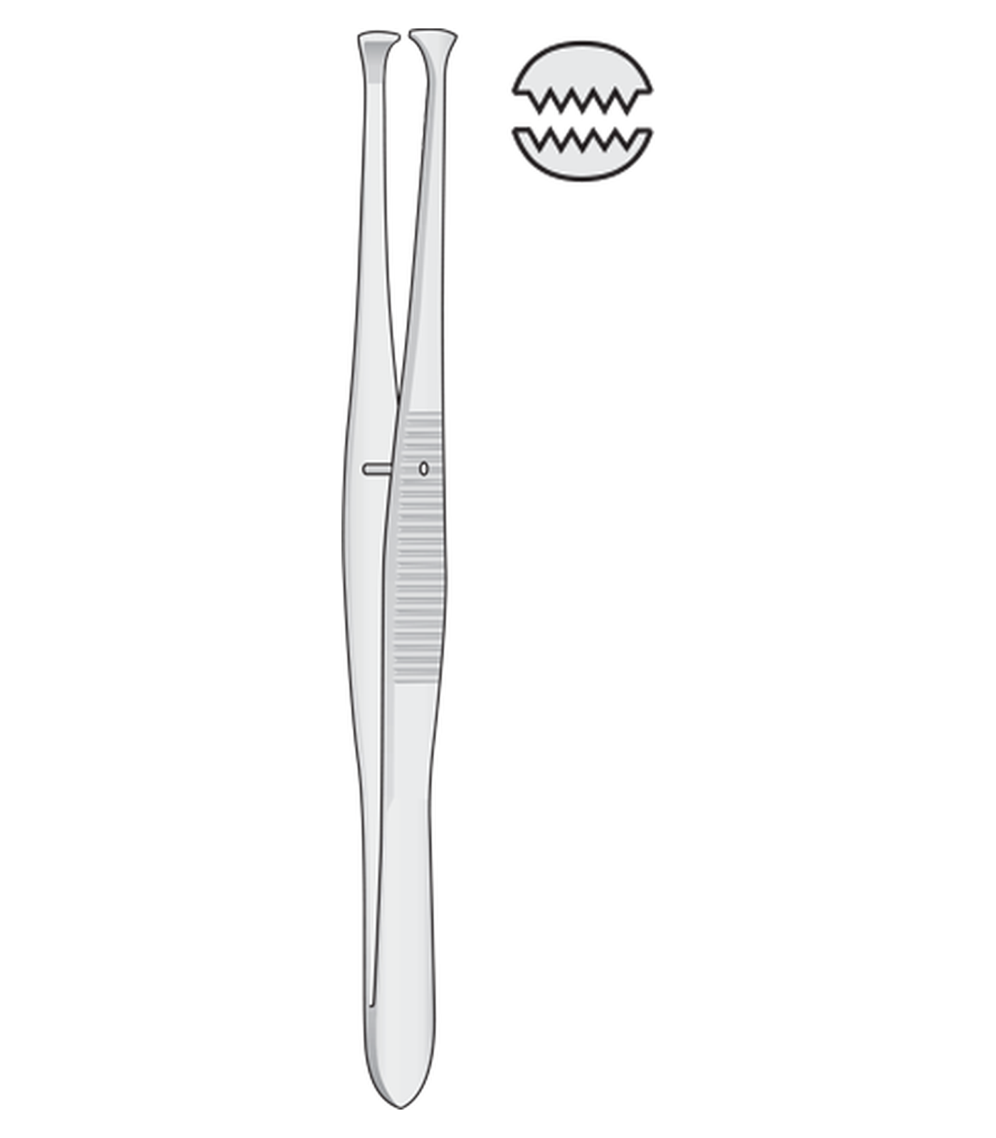 img-1499.png Graefe Tissue Forceps - Image 1