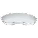 BR-20 2500/33-L Kidney bowls200 mm