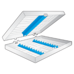 Sterilization Cassettes with silicone racks