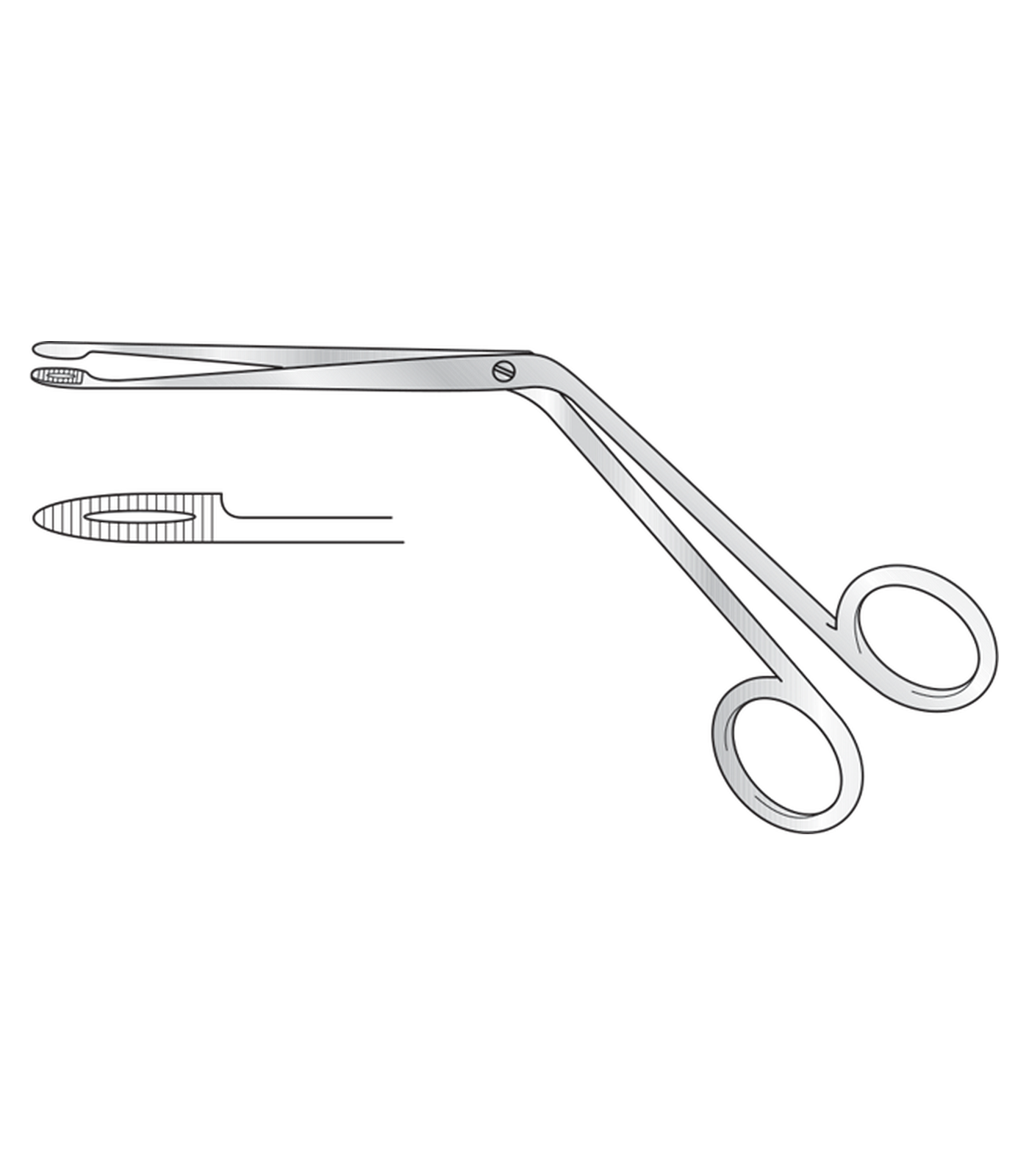img-195.png Hartmann Dressing Forceps - Image 1