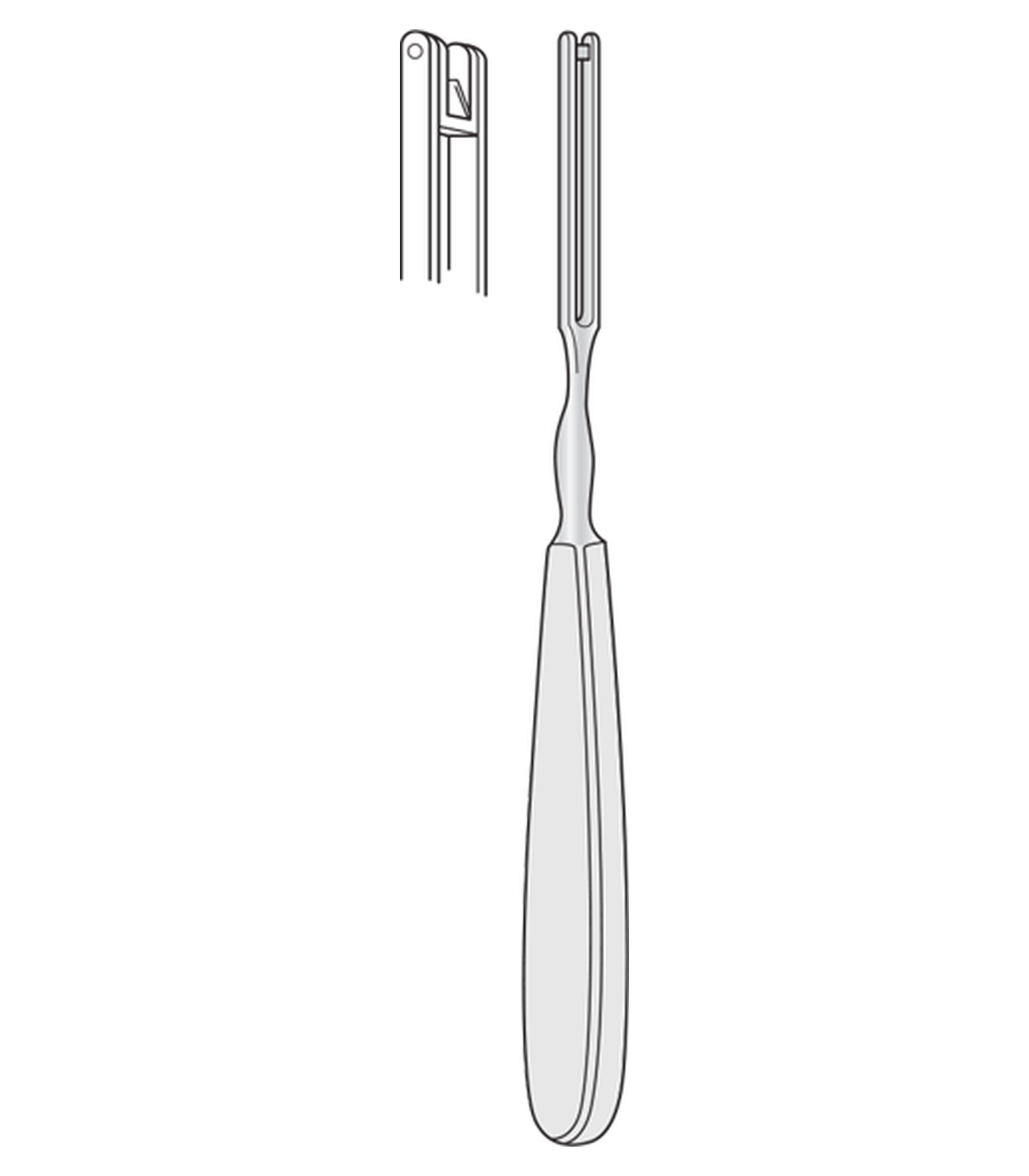 img-268.png Ballenger Nasal Cartilage Knife - Image 1