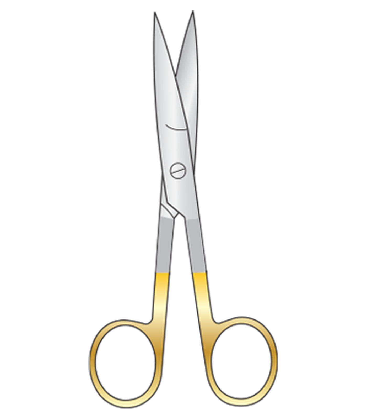 img-450.png GI-437 Dressing Scissors
Tungsten carbide hard insert sharp/sharp, Straight, Curved, 130mm long - Image 1