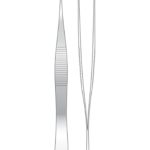 OP-09 Suture/Dissecting ForcepsExtra fine, 102mm long