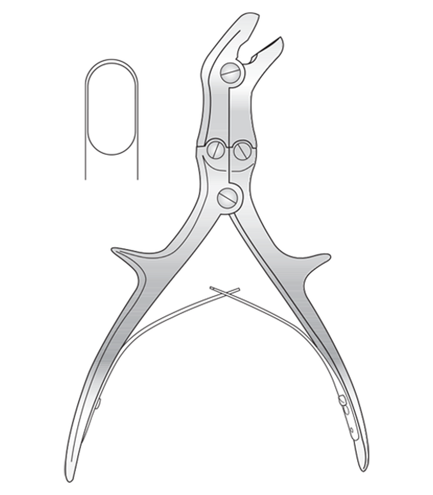 img-535.png Stille Compound Action Bone Rongeur - Image 1