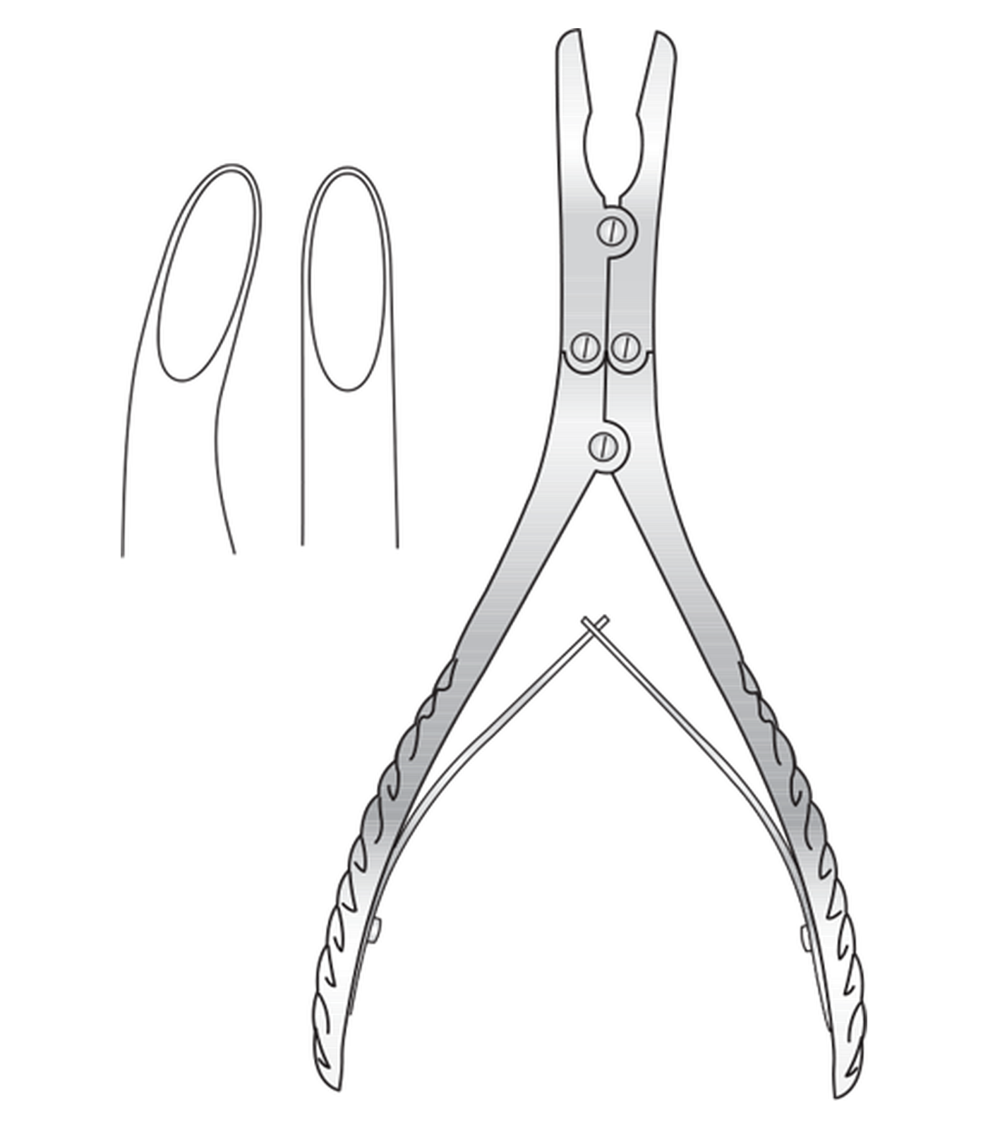 img-540.png Luer Compound Action Bone Rongeur - Image 1