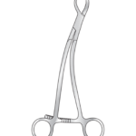 Burns Bone Holding Forceps