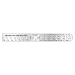 Orthopaedic Ruler Stainless Steel