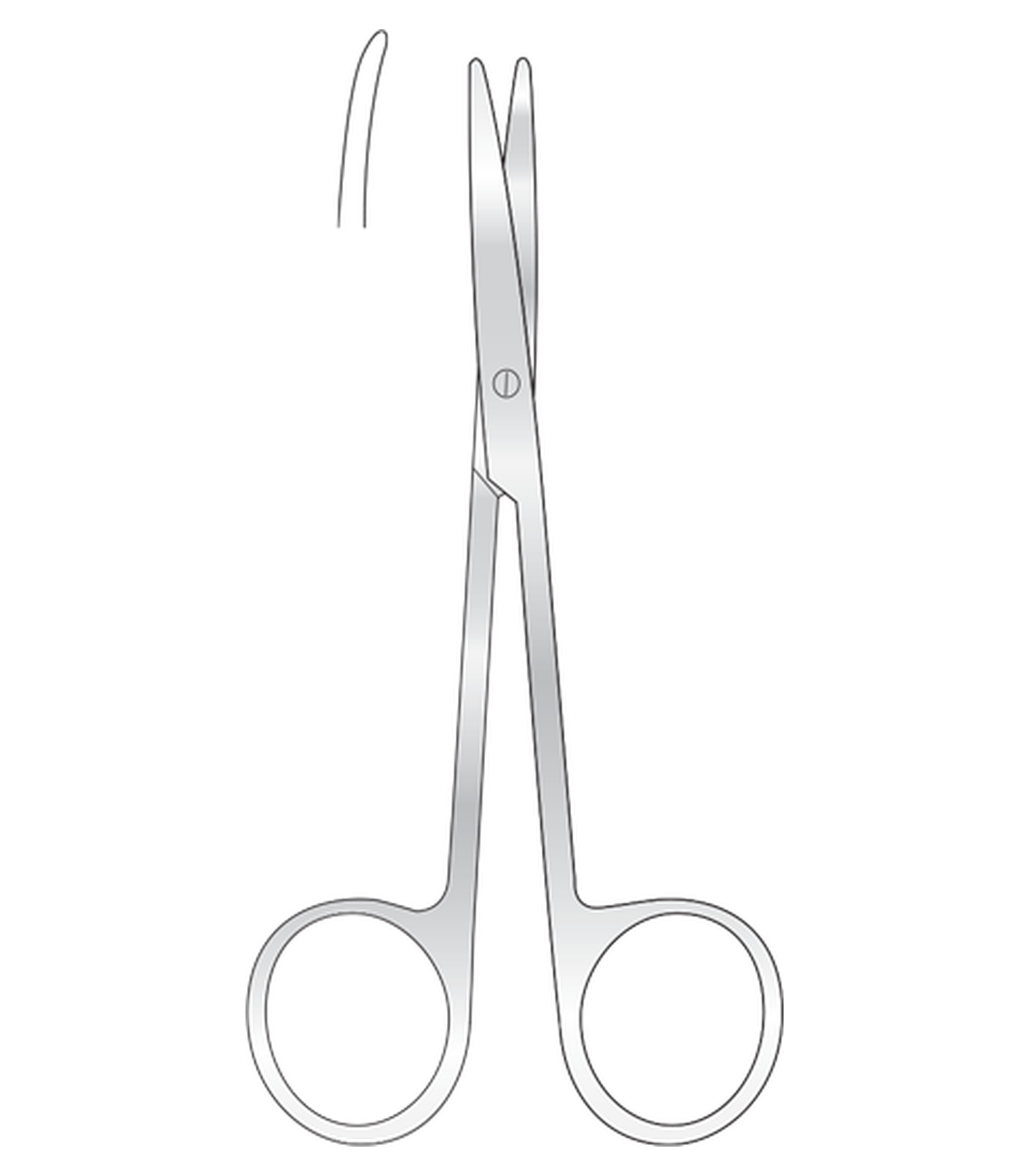 img-798.png Strabismus Scissors - Image 1