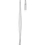 DI-043 Fig. 79A Saalfield Comedone ExtractorSAALFELD Comedone Extractordouble-ended, sharp/round, 102mm long