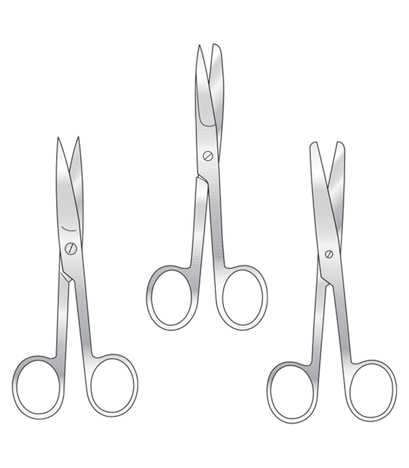 img-975.png GI-133 Operating Scissors
Straight, Blunt/blunt, Sharp/Blunt, Sharp/ Sharp
130mm long - Image 1