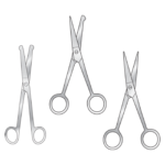 PM-046 Dissecting ScissorsSharp/sharp, Sharp/Probe, Probe/Probe127mm long