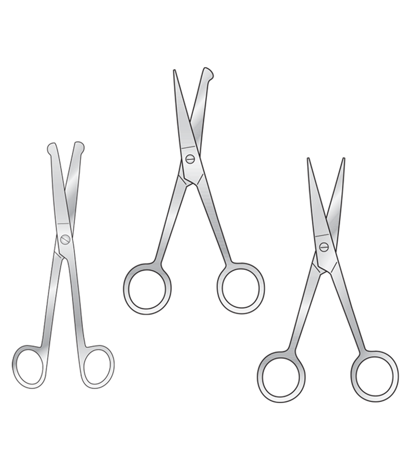 img-976.png PM-046 Dissecting Scissors
Sharp/sharp, Sharp/Probe, Probe/Probe
127mm long - Image 1