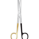 PM-151 Mayo Dissection ScissorsTungsten carbide, supercut, for soft tissue Sharp/blunt, 175mm long