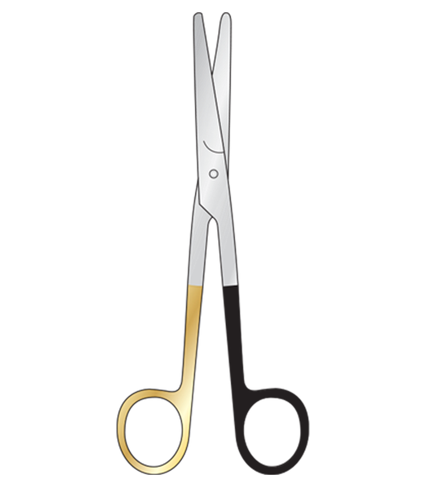 img-983.png PM-151 Mayo Dissection Scissors
Tungsten carbide, supercut, for soft tissue Sharp/blunt, 175mm long - Image 1