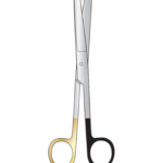 PM-146 Bowel ScissorsTungsten carbide, supercut, for dissection Blunt/blunt, straight, 180mm long
